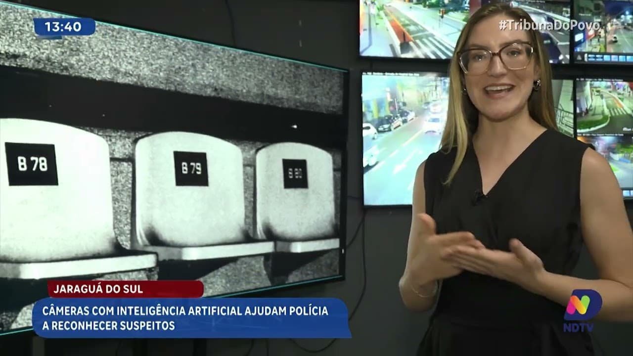 Jaraguá do Sul investe em câmeras inteligentes e reforça a segurança pública