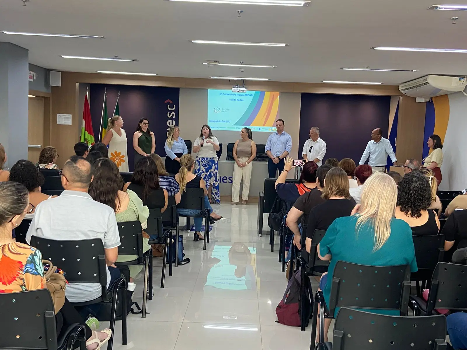 Projeto Saúde Redes encerra primeira etapa de encontros presenciais em Jaraguá do Sul