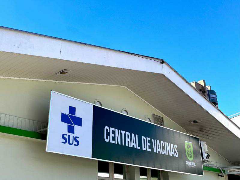 Central de Vacinas em Jaraguá do Sul fechará mais cedo nesta quarta-feira (29)