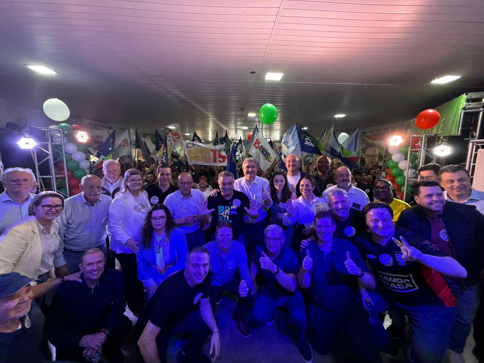 Antídio Lunelli lança pré-candidatura ao Senado em evento com mais de mil pessoas em Jaraguá do Sul