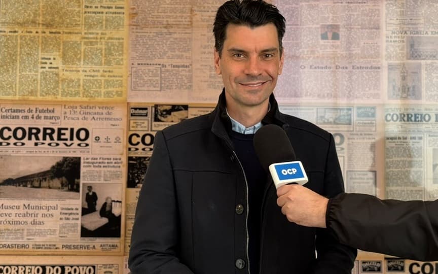 Pré-candidato a deputado estadual defende reforço em segurança pública durante visita a Jaraguá do Sul
