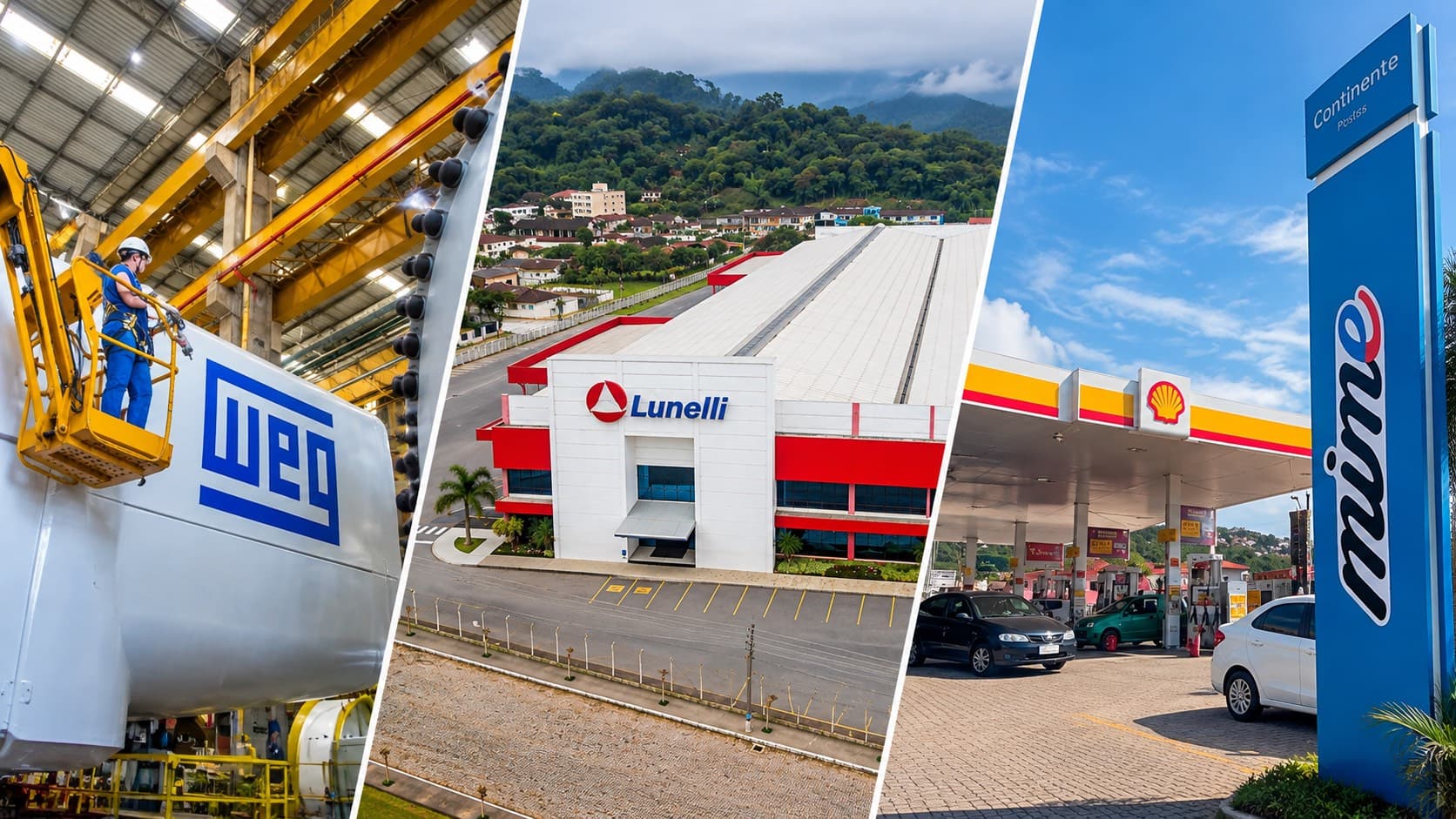 WEG, Lunelli e Posto Mime: Três gigantes de Jaraguá do Sul entre as 100 maiores empresas de Santa Catarina
